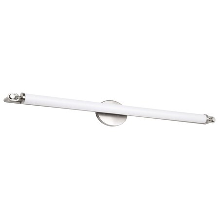 Nuvo Edgeworth, 40 Inch LED Vanity, Brushed Nickel, Acrylic Lens 62/2233
